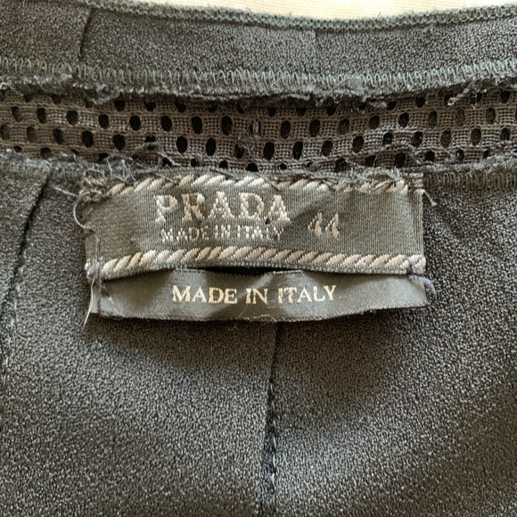 Vintage PRADA made in Italy size 44 black skirt - Picture 15 of 15